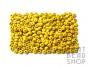 Yellow Roundel Wood Beads - 6.5mm x 5mm
